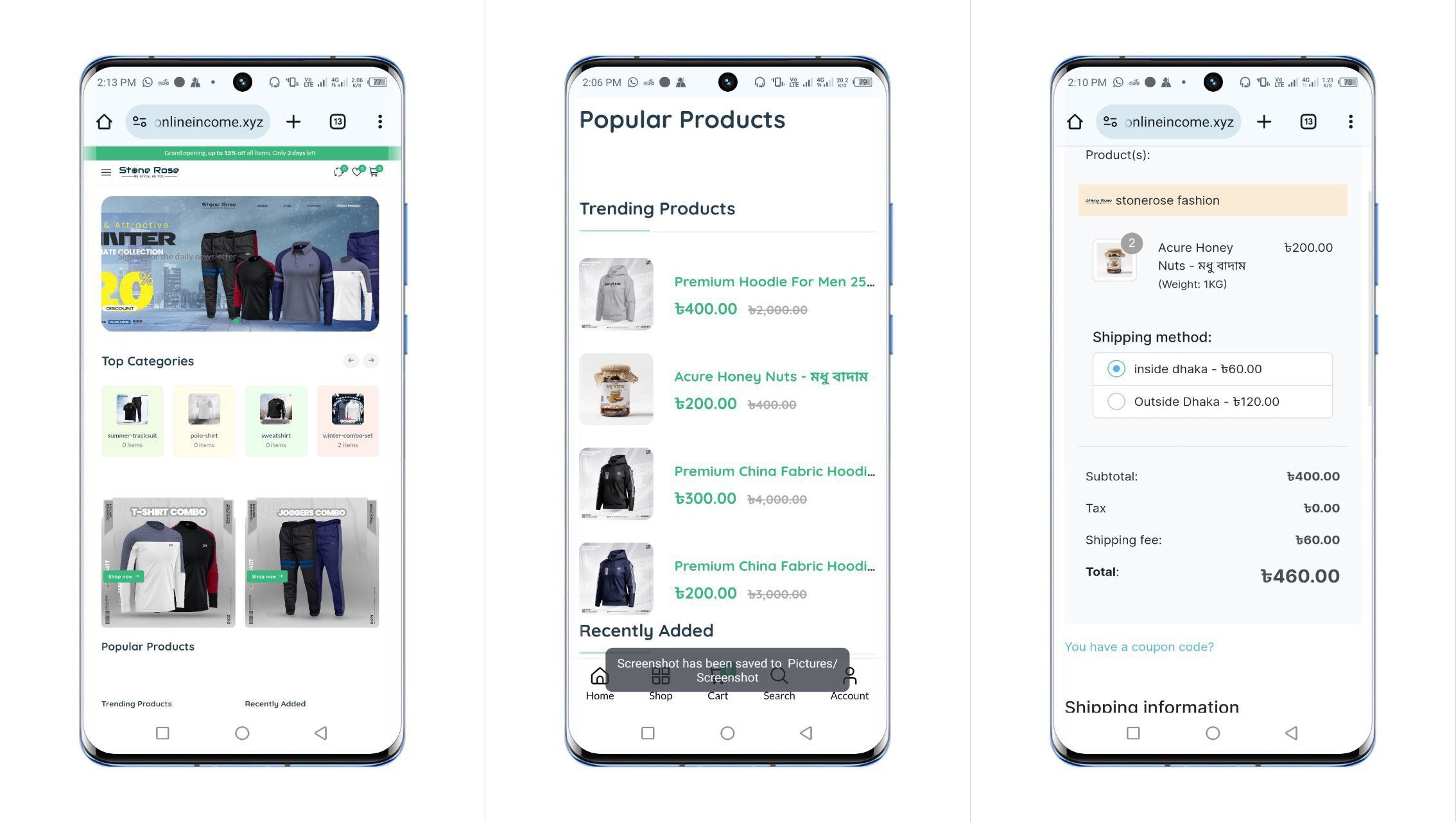 Ecommerce website - Free PHP Script & Online Income BD