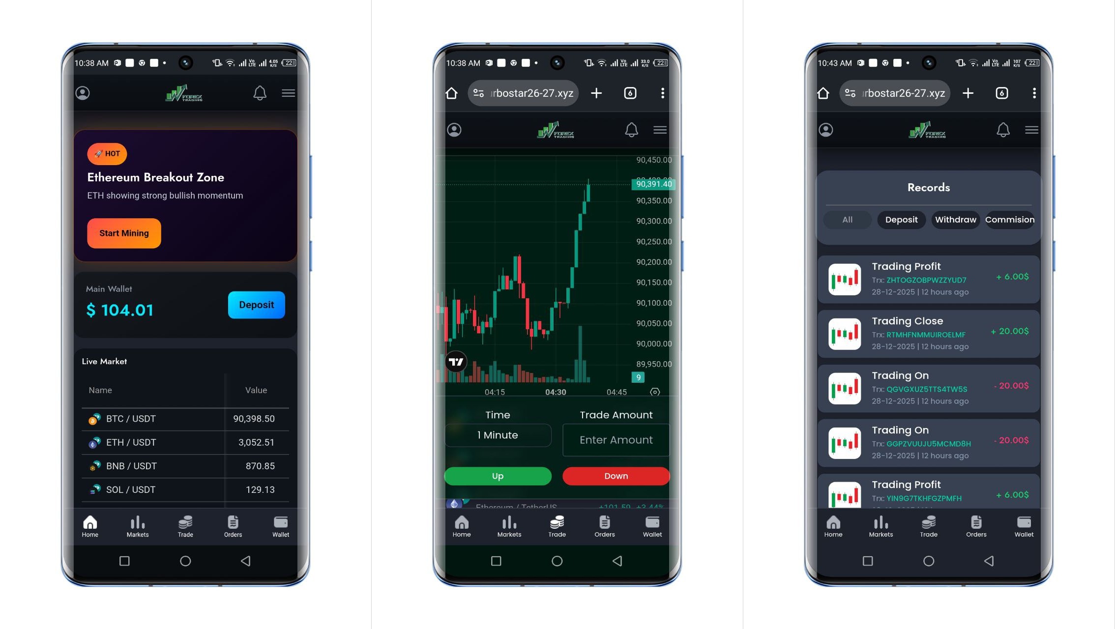 Trading Website - Free PHP Script & Online Income BD